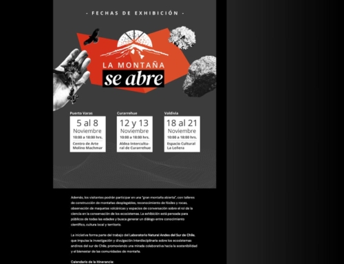 Exhibición de los Andes del Sur: “La Montaña se abre”- Ladera Sur